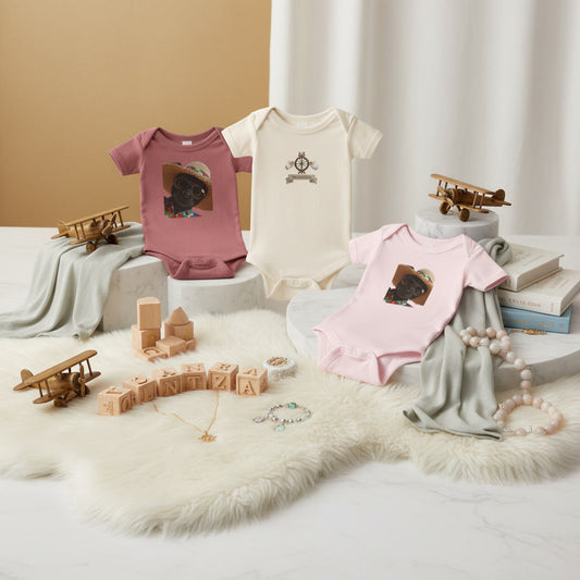 Puppy Portrait Baby Bodysuit