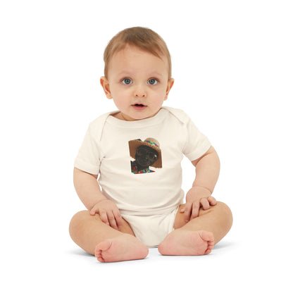 Puppy Portrait Baby Bodysuit