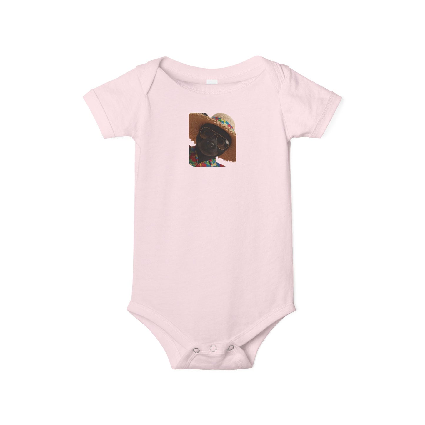 Puppy Portrait Baby Bodysuit