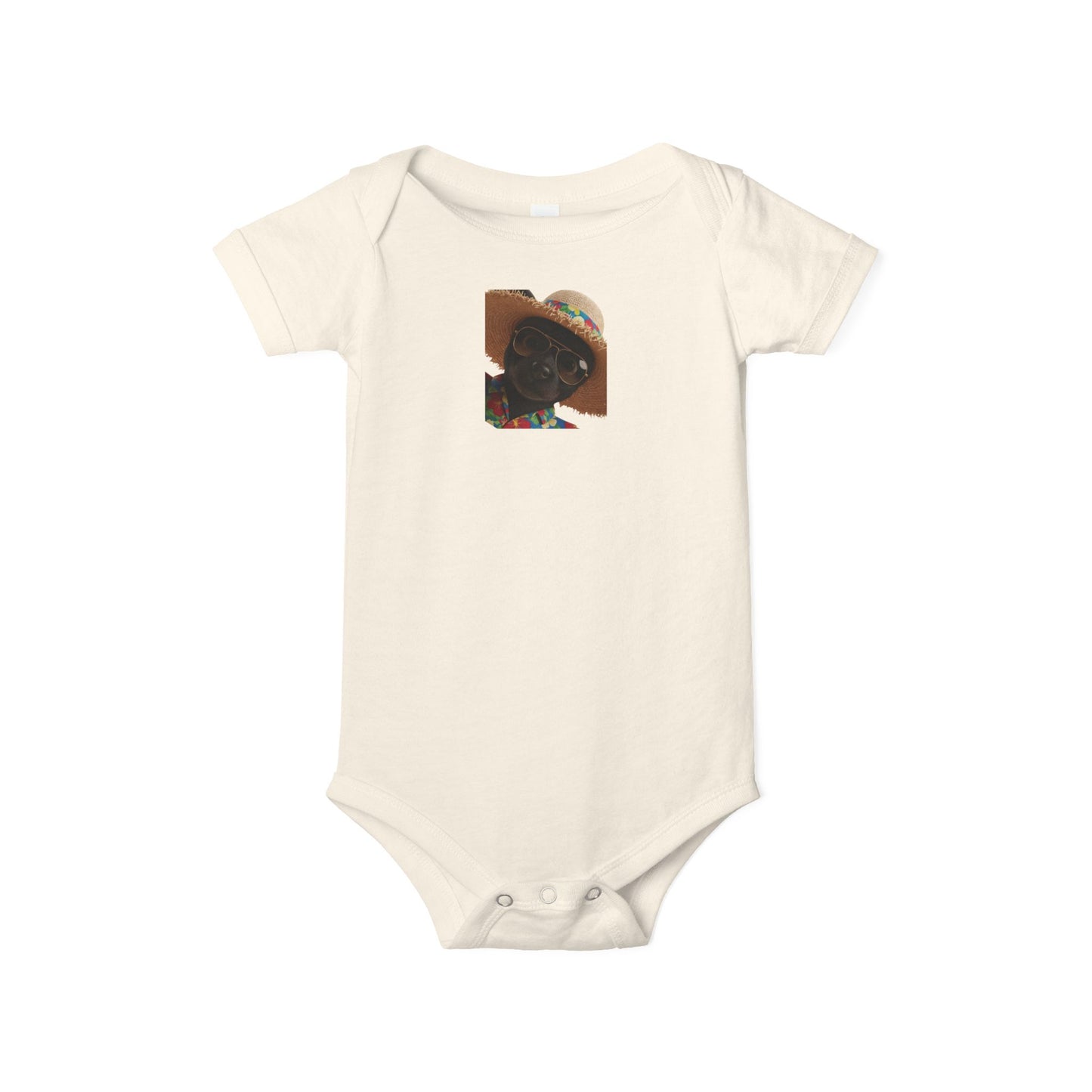 Puppy Portrait Baby Bodysuit