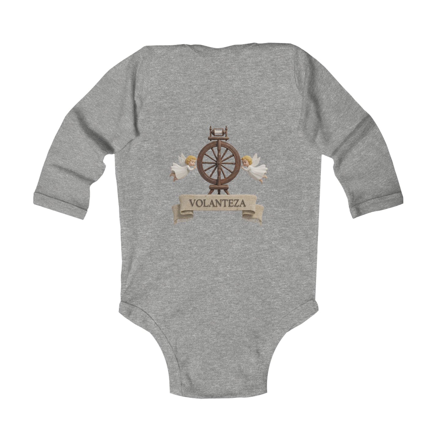 Chill' Puppy Long Sleeve Baby Bodysuit