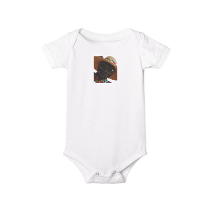 Puppy Portrait Baby Bodysuit