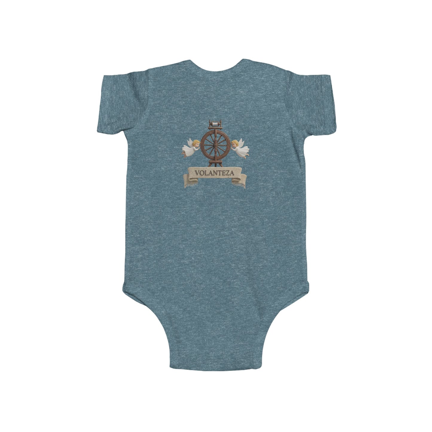 Lumberjack Puppy Long Sleeve Baby Bodysuit