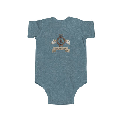 Lumberjack Puppy Long Sleeve Baby Bodysuit