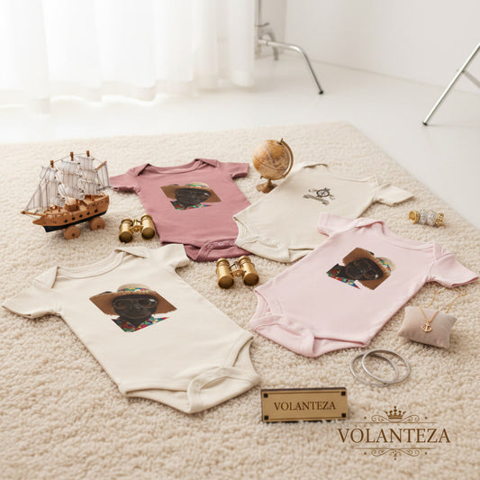 Puppy Portrait Baby Bodysuit