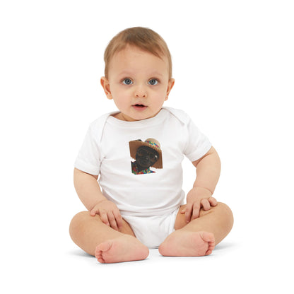Puppy Portrait Baby Bodysuit