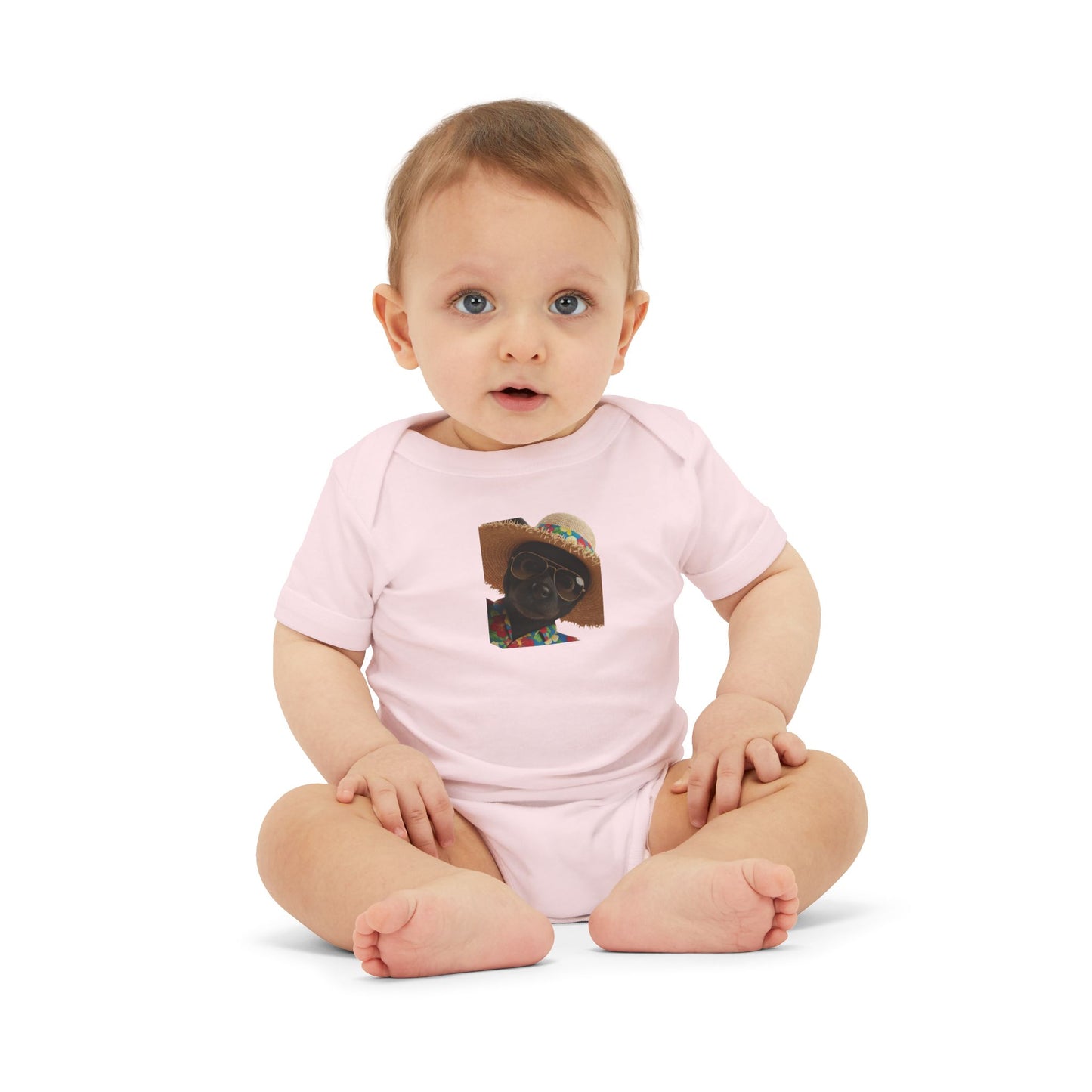 Puppy Portrait Baby Bodysuit
