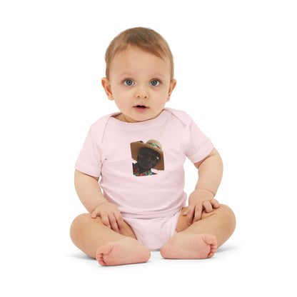 Puppy Portrait Baby Bodysuit