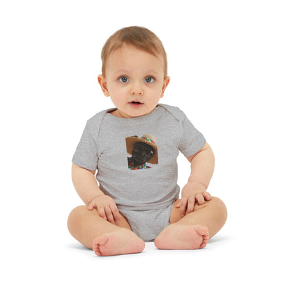Puppy Portrait Baby Bodysuit