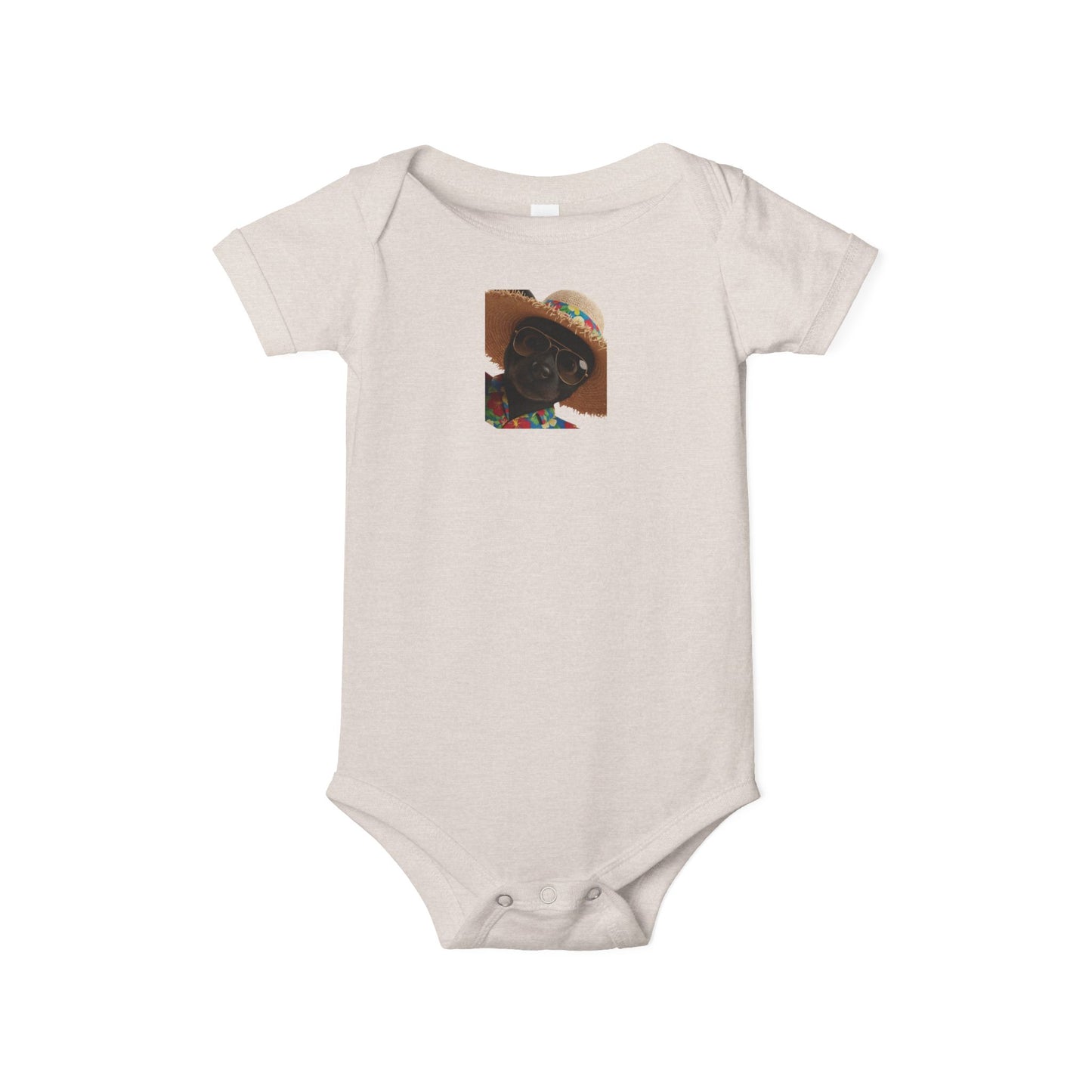 Puppy Portrait Baby Bodysuit