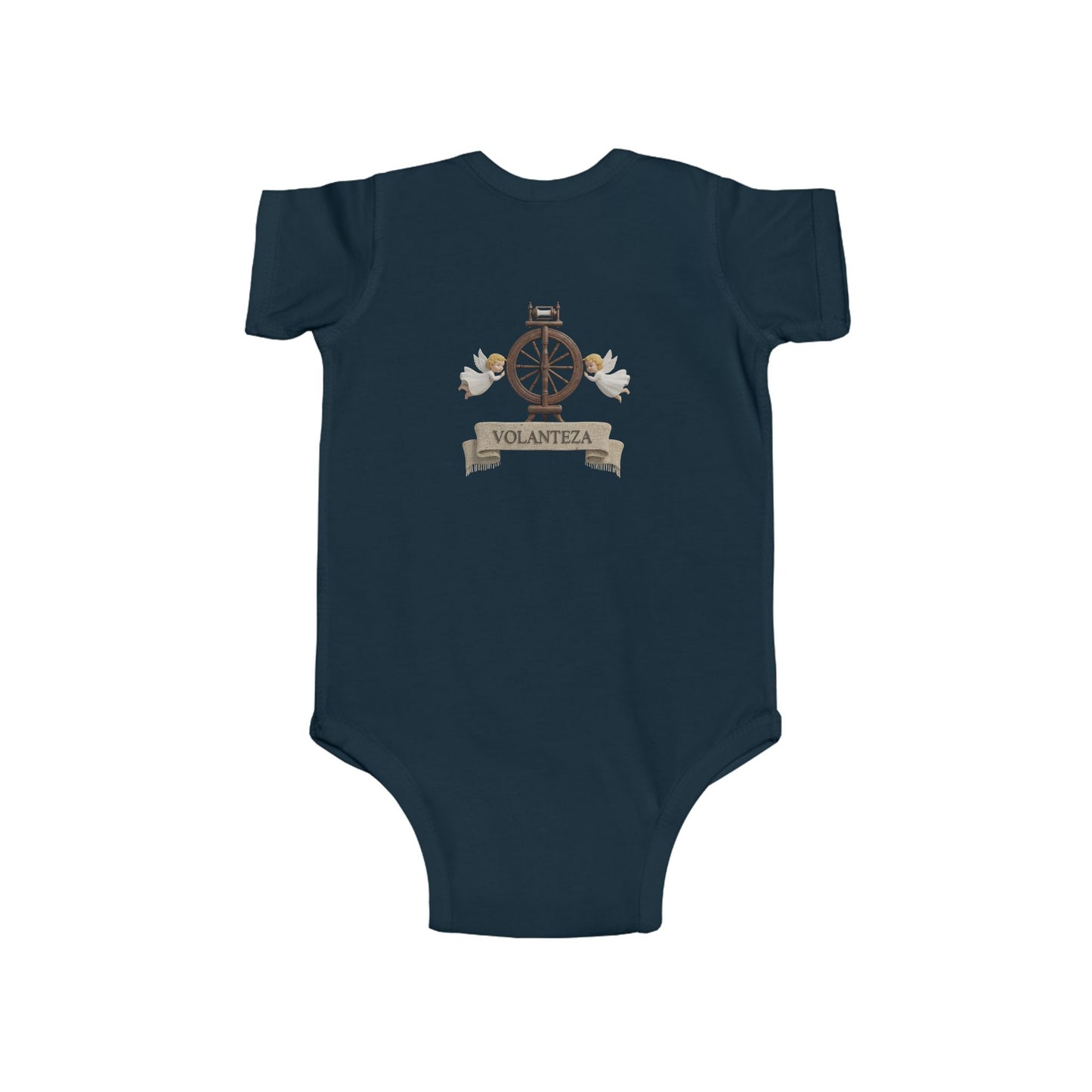 Lumberjack Puppy Long Sleeve Baby Bodysuit
