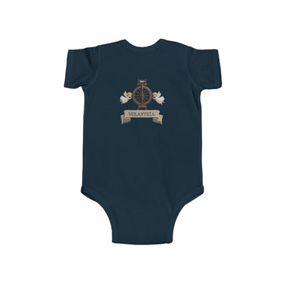 Lumberjack Puppy Long Sleeve Baby Bodysuit