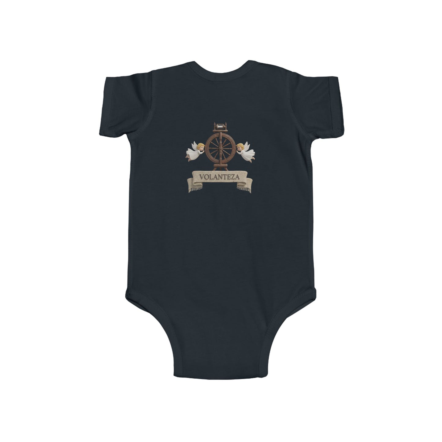 Lumberjack Puppy Long Sleeve Baby Bodysuit