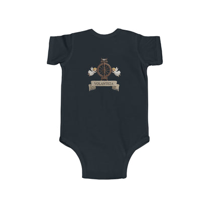 Lumberjack Puppy Long Sleeve Baby Bodysuit