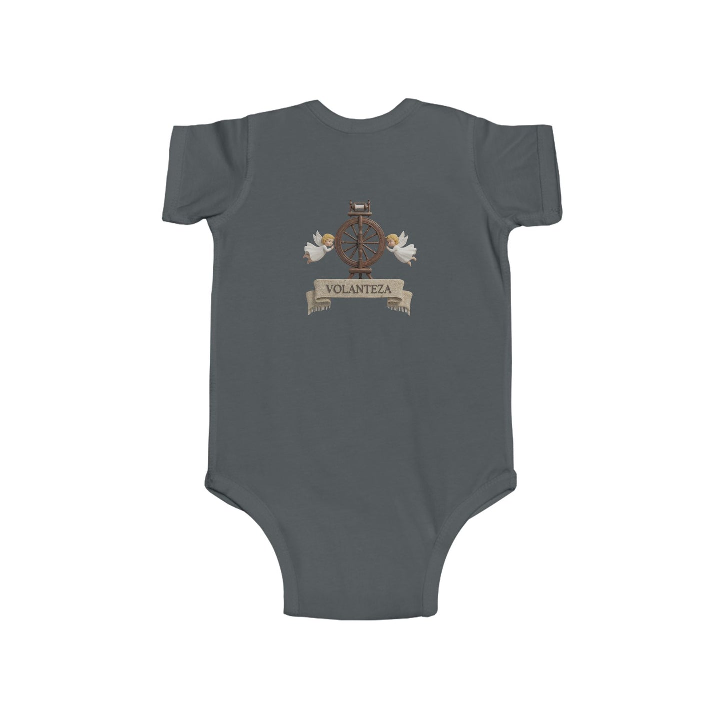 Lumberjack Puppy Long Sleeve Baby Bodysuit