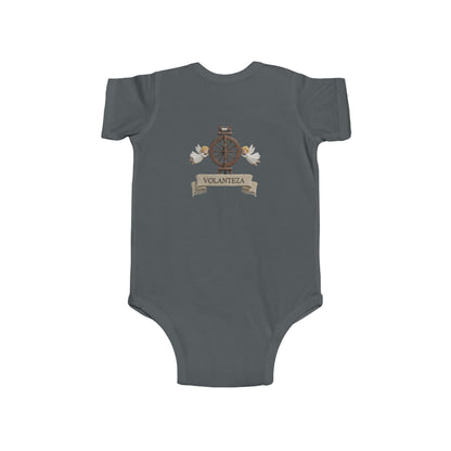 Lumberjack Puppy Long Sleeve Baby Bodysuit