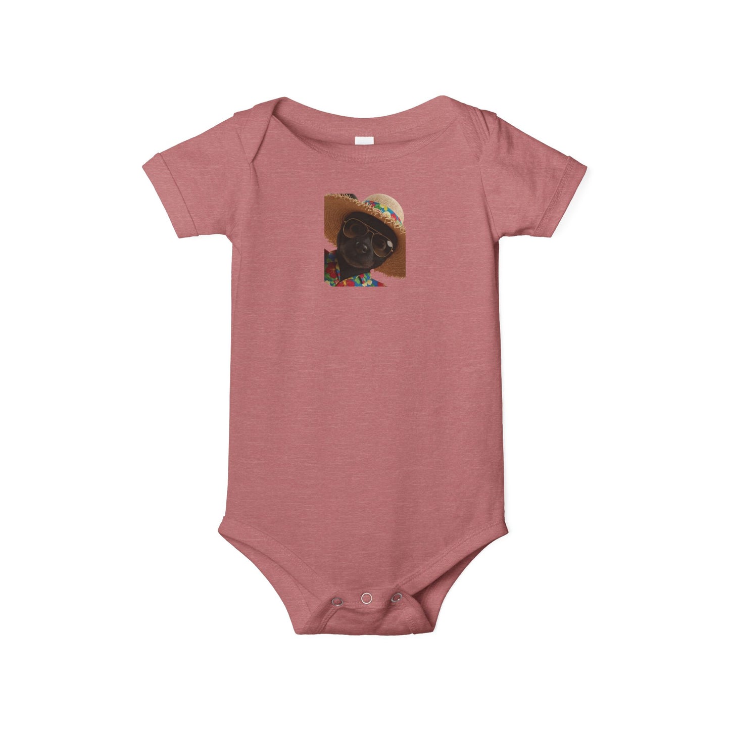Puppy Portrait Baby Bodysuit