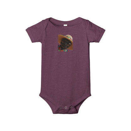 Puppy Portrait Baby Bodysuit