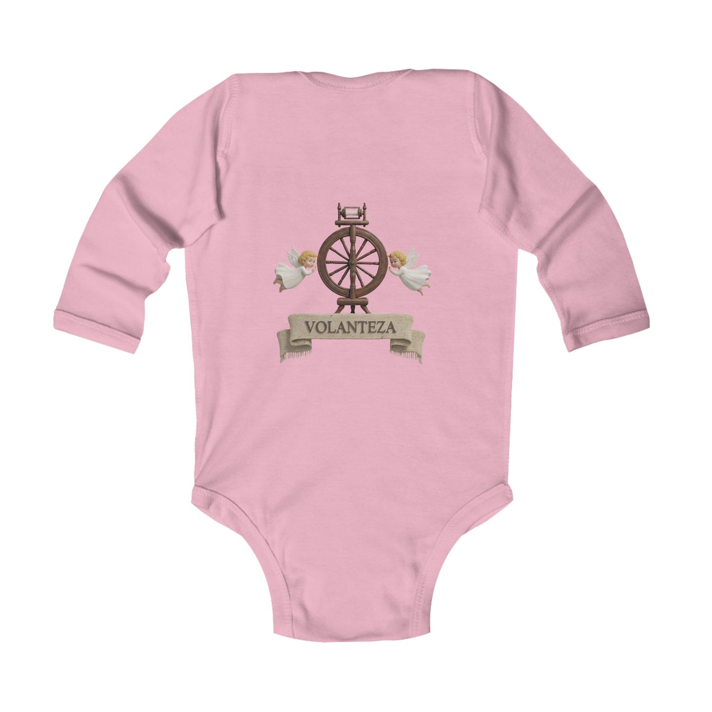 Chill' Puppy Long Sleeve Baby Bodysuit