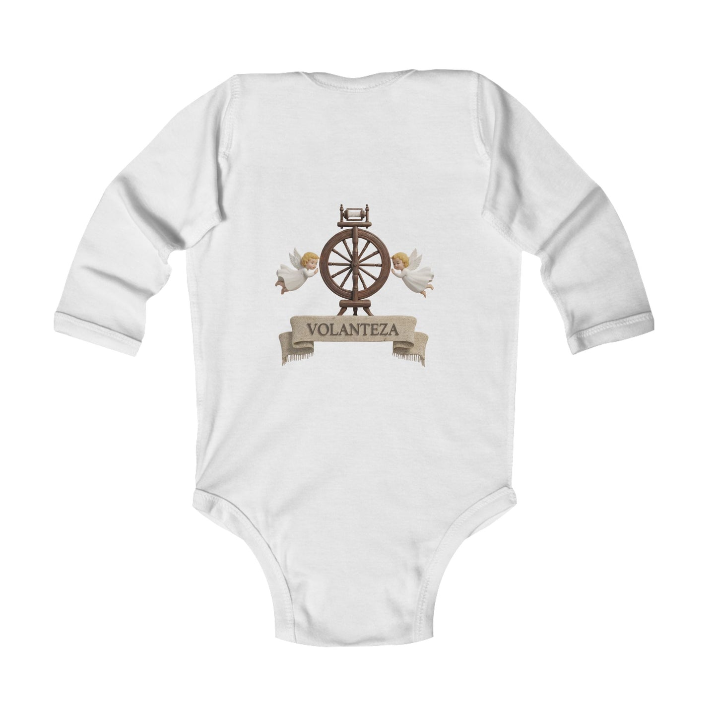 Chill' Puppy Long Sleeve Baby Bodysuit